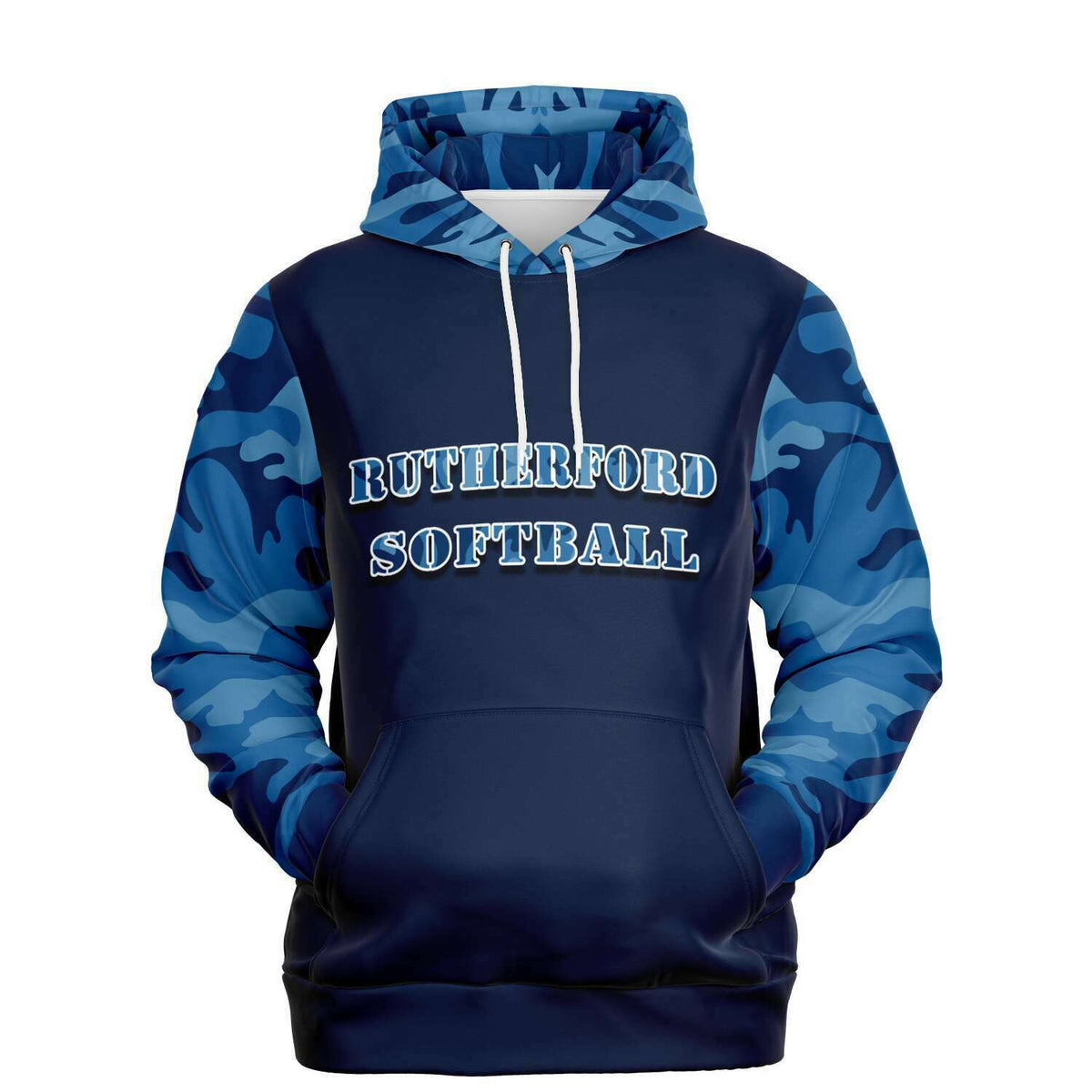 RUTHERFORD SOFTBALL v3 fashion hooded sweatshirt