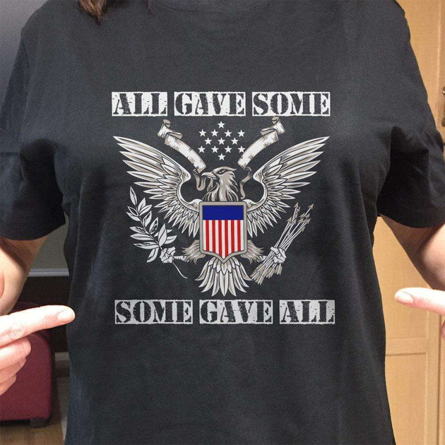 All Gave Some Some Gave All Memorial Day Adult Unisex T Shirt Designs By Myutopia Shout Out