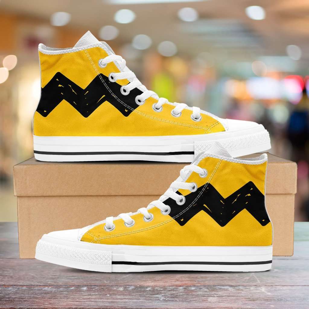 Charlie brown sneakers best sale