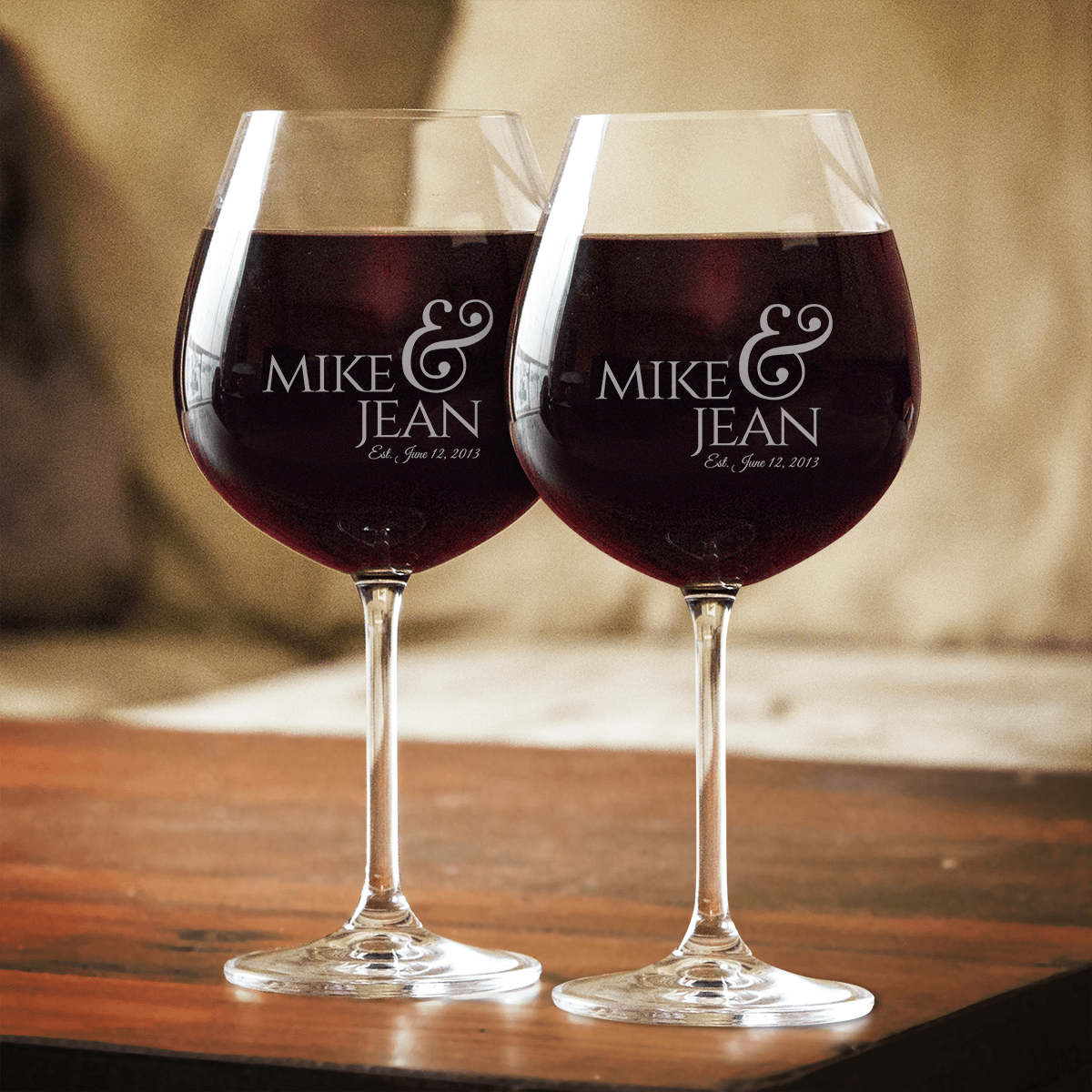 Couples popular Wine Glasses