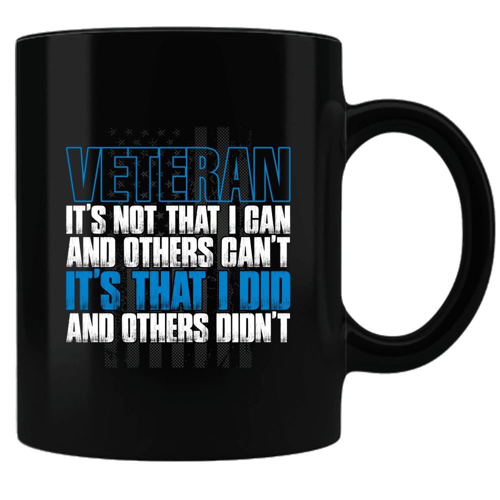 Designs by MyUtopia Shout Out:It's Not That I can and Other's Can't Black Ceramic Coffee Mug,Black,Ceramic Coffee Mug