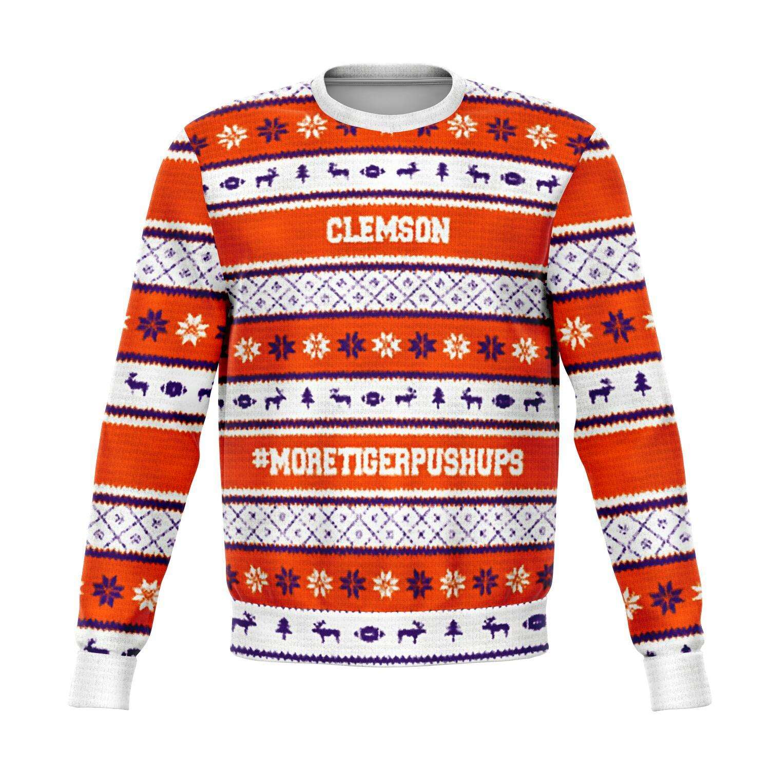 Clemson christmas clearance sweater