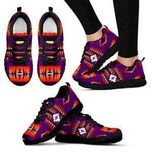 Designs by MyUtopia Shout Out:Seven Tribes Purple (1) Sopo Sneakers