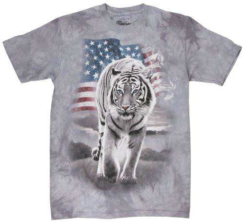 : The Mountain unisex adult White Tigers of Bengal T